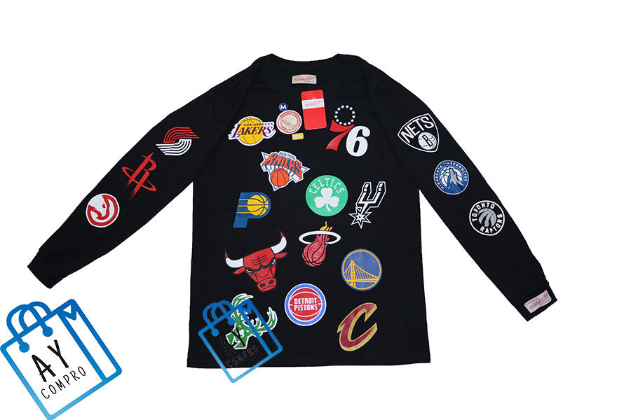 LIMITED EDITION NBA ALL OVER MANGA LARGA
