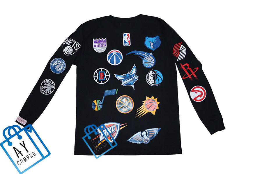 LIMITED EDITION NBA ALL OVER MANGA LARGA