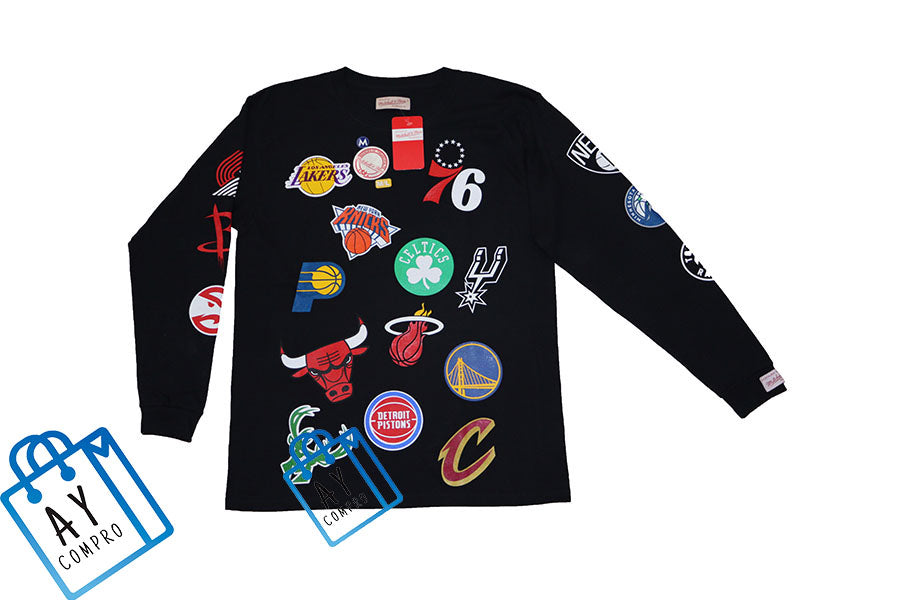 LIMITED EDITION NBA ALL OVER MANGA LARGA