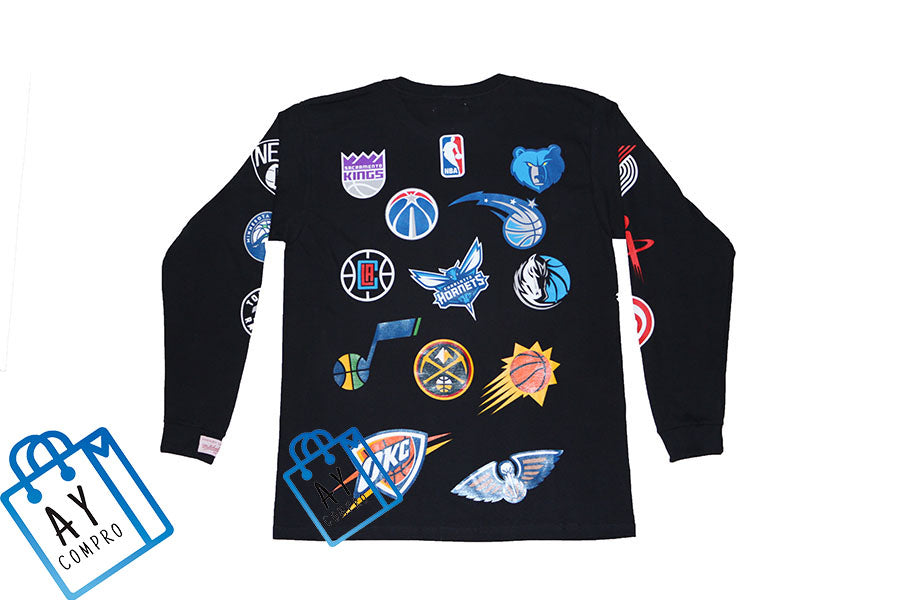 LIMITED EDITION NBA ALL OVER MANGA LARGA