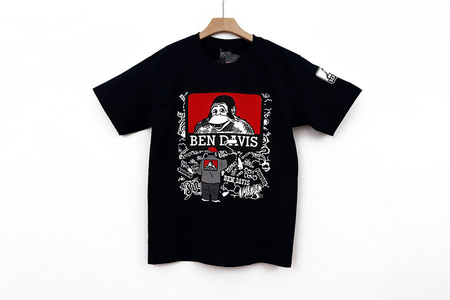 BEN DAVIS BLACK LOGO WORK IN PROGRESS