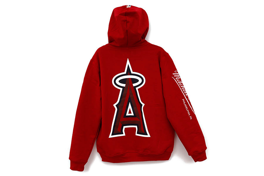 ANAHEIM ANGELS LOGO IN THE BACK SUDADERA