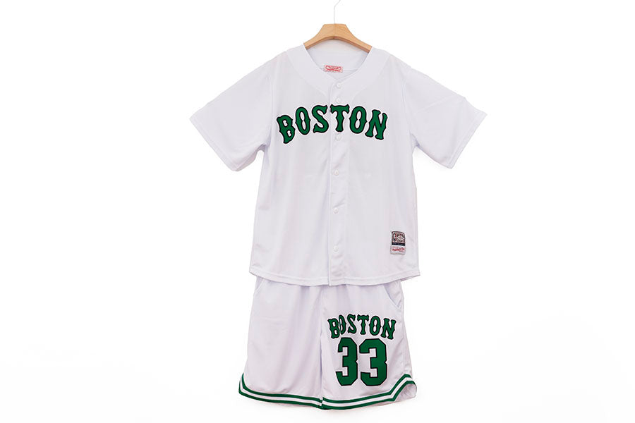 BOSTON CELTICS WHITE N.o 33 CONJUNTO