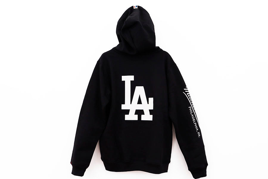 LOS ANGELES DODGERS L.A  BLACK-SUDADERA