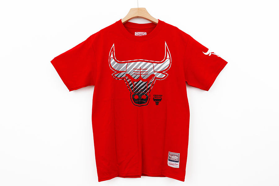 CHICAGO BULLS SCRATCH RED
