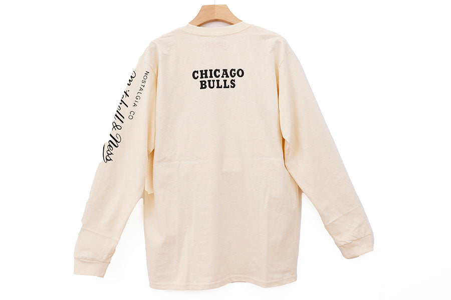 CHICAGO BULLS EASTERN CONFERENCE BEIGE MANGA LARGA