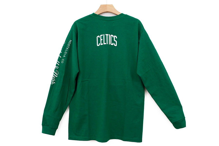 CELTICS GREEN ESSENTIALS MANGA LARGA