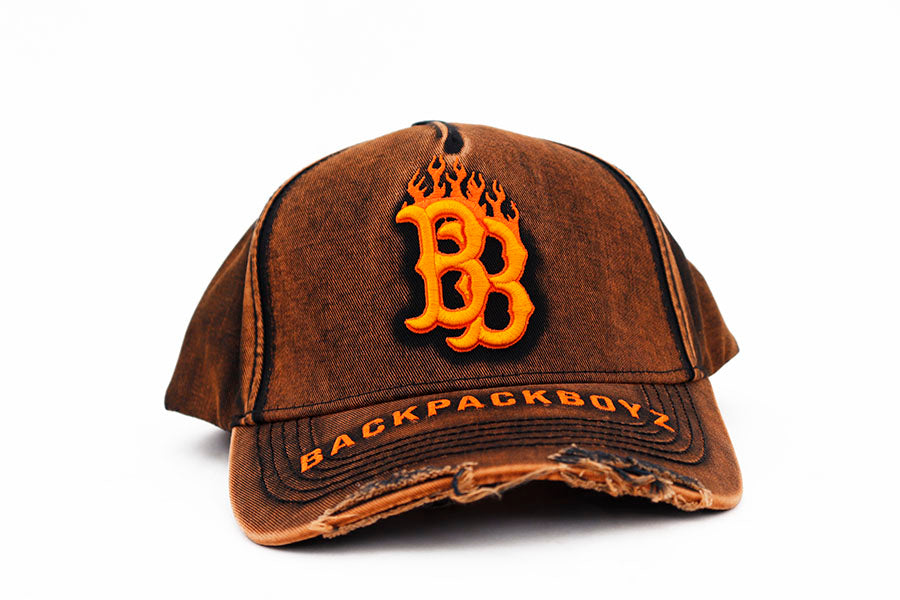 GORRA GALLO FINO  BACKPACKBOYZ FLAMES