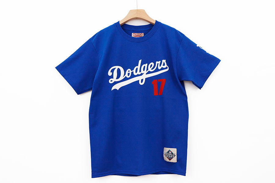 DODGERS 17 BLUE OTHANI JAPAN LETTERS EDITION
