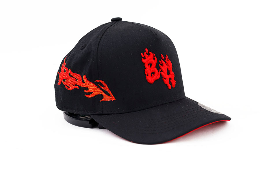 BARBAS HATS FLAME DEGRADED WAYCAP