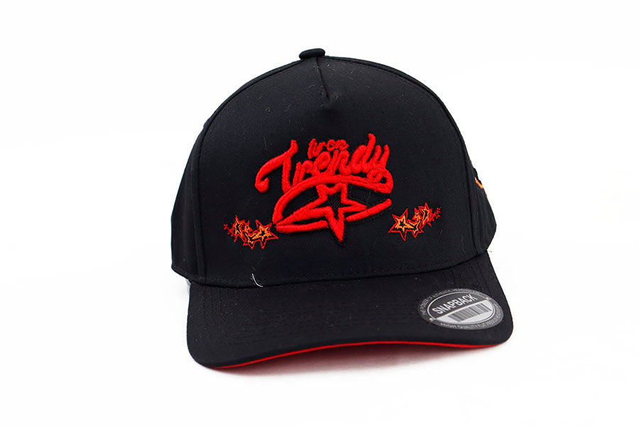 IRON TRENDY CLASSIC BRAND RED WAYCAP