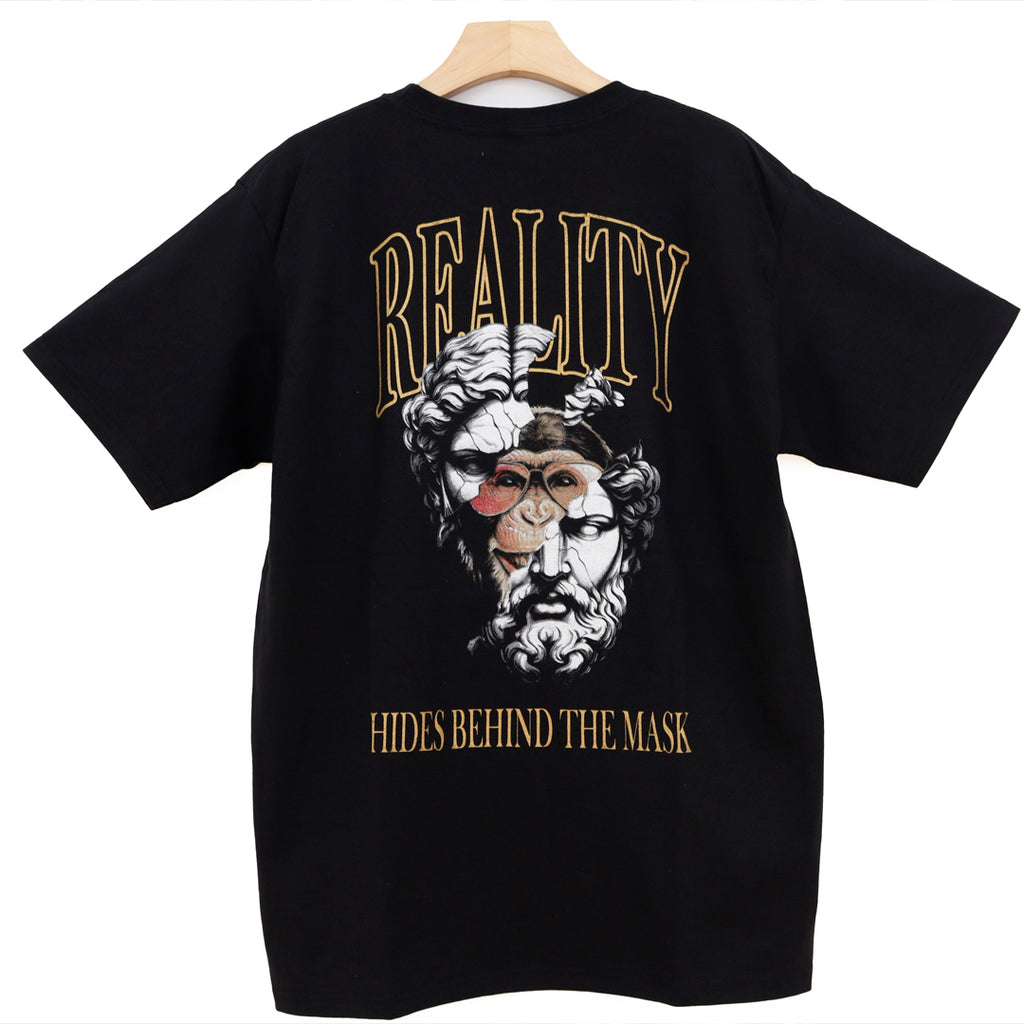 REALITY HIDES BEHIND THE MASK