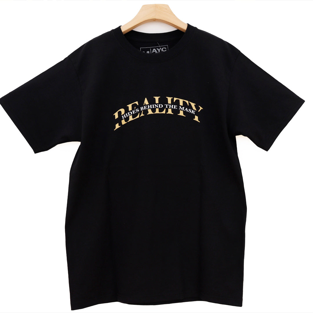 REALITY HIDES BEHIND THE MASK