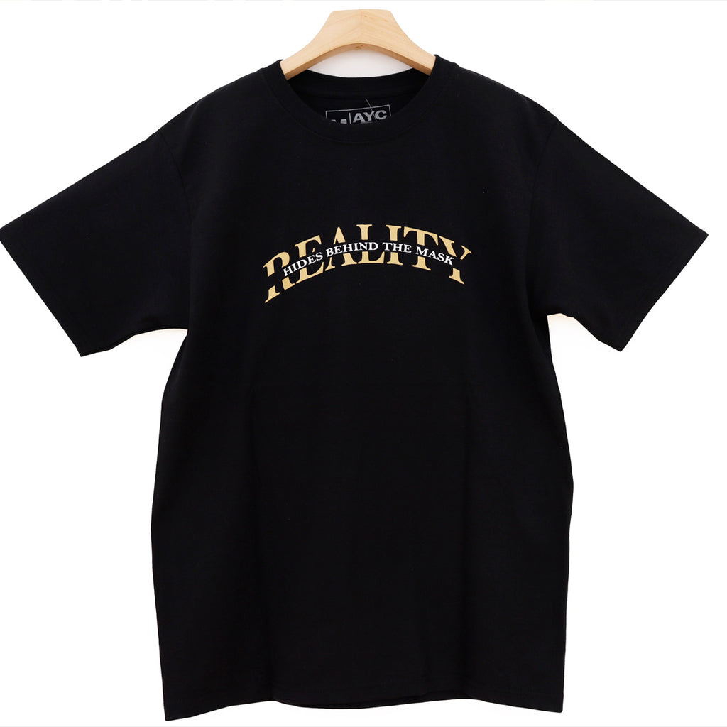 REALITY HIDES BEHIND THE MASK