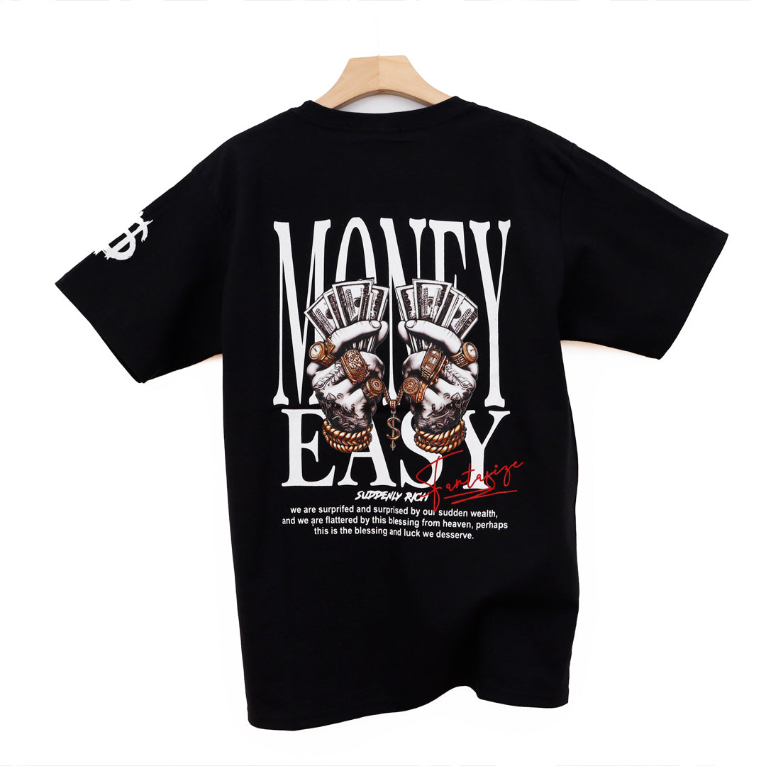 FANTASIZE MONEY EASY RED LETTERS BLACK