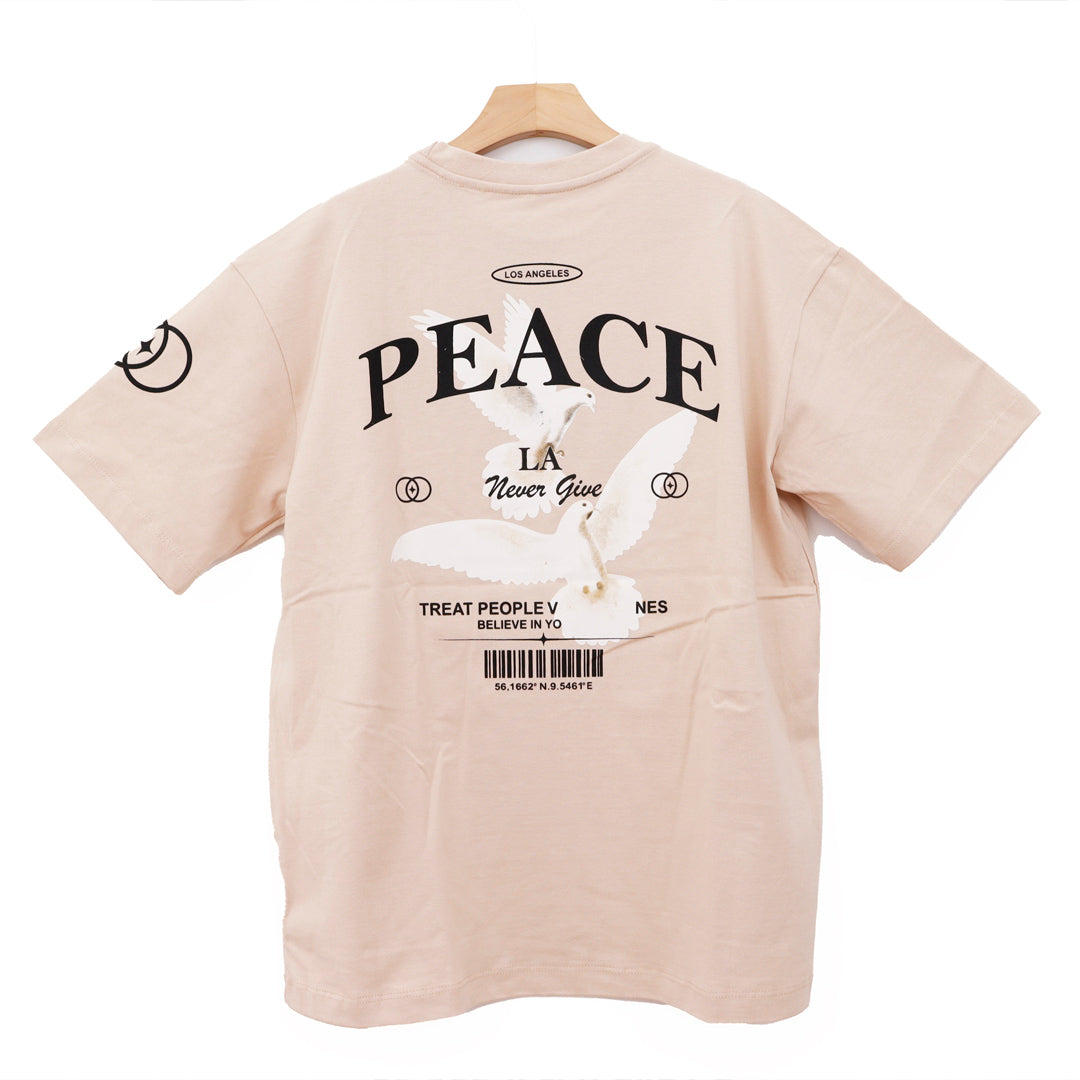 NEVER GIVE UP LA LOS ANGELES OVERSIZE