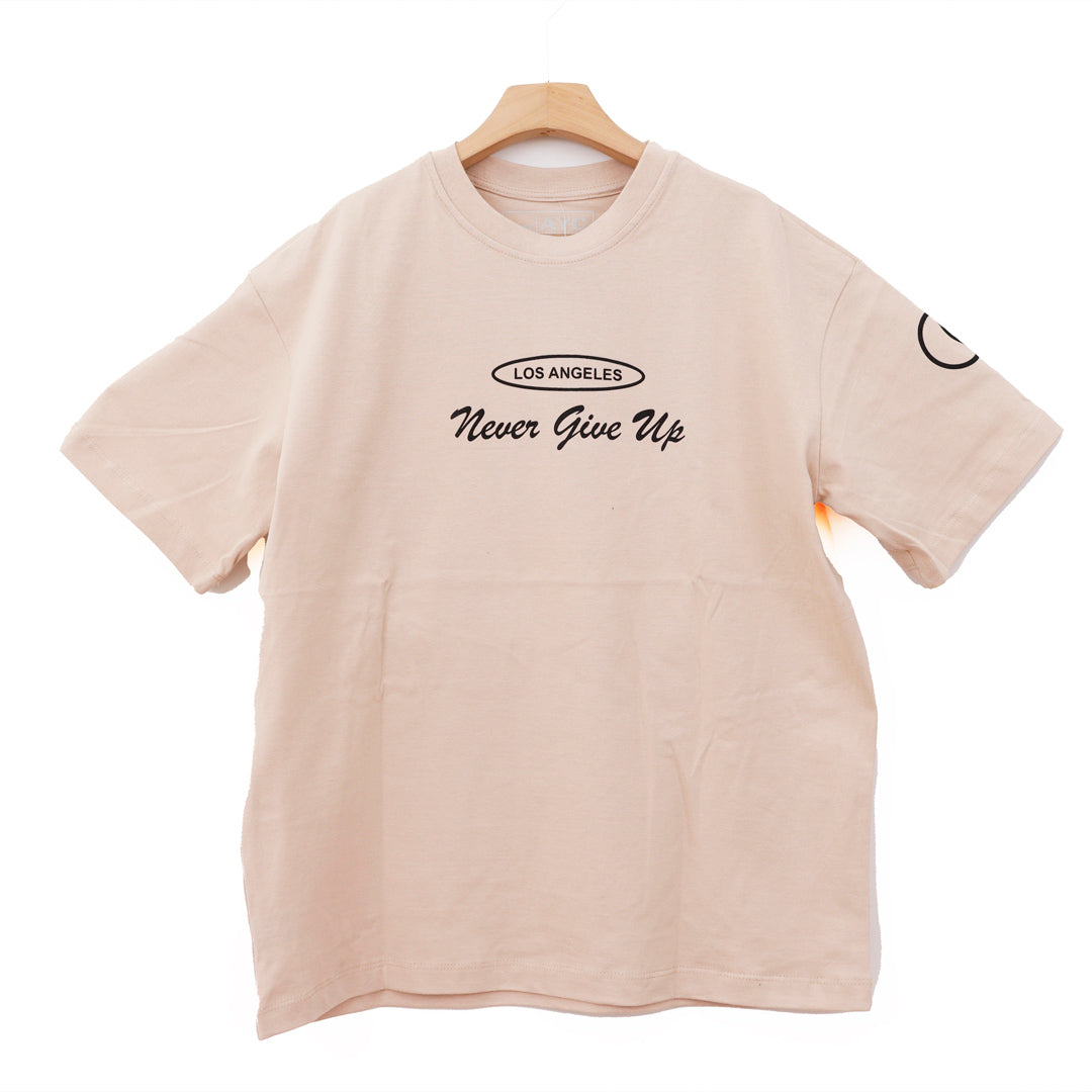 NEVER GIVE UP LA LOS ANGELES OVERSIZE