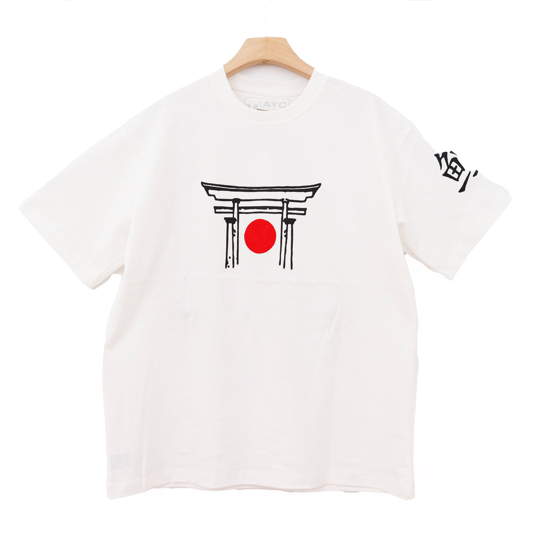 JAPAN THE BIG TEMPLE WHITE OVERSIZE