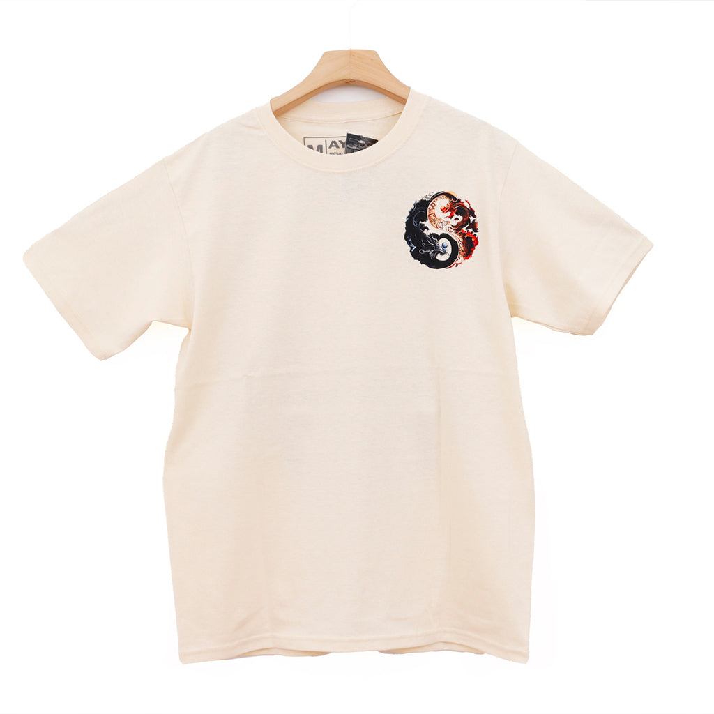 YIN YANG DRAGON COLORFUL