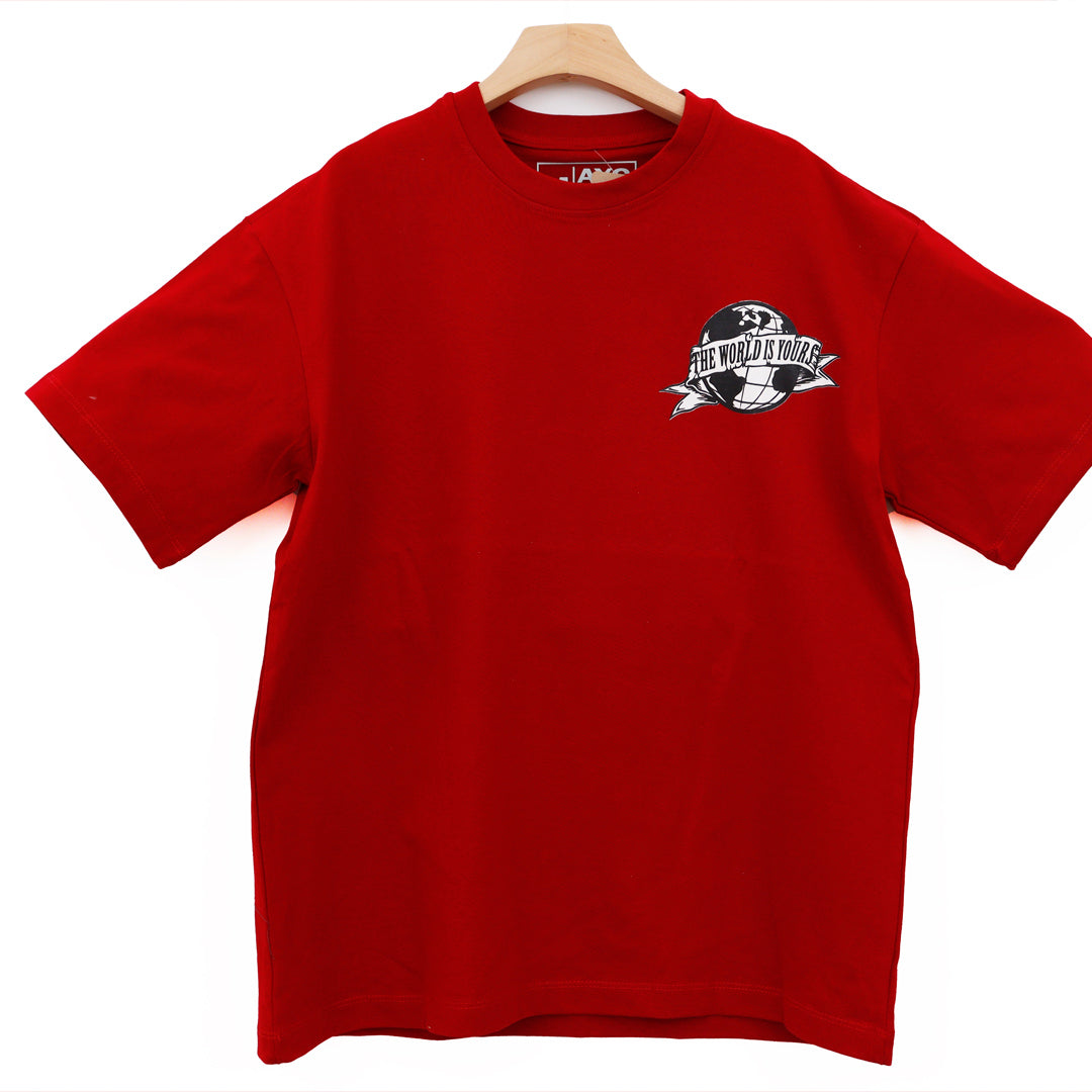 THE WORLD IS YOURS BEAUTY MONEY OVERSIZE