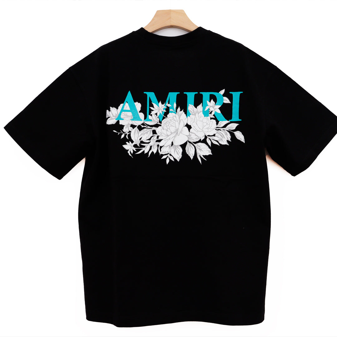 AM ROSES BLACK OVERSIZE