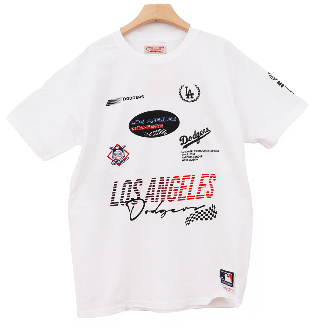 LOS ANGELES DODGERS MULTIPLE LOGOS WHITE