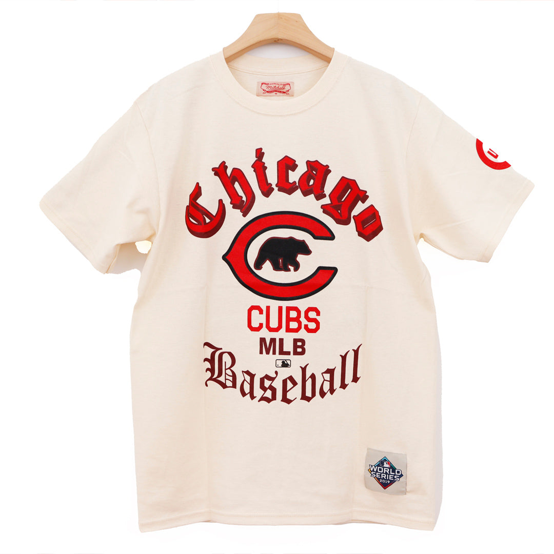 CHICAGO CUBS BEIGE CLASSIC LOGO BASEBALL