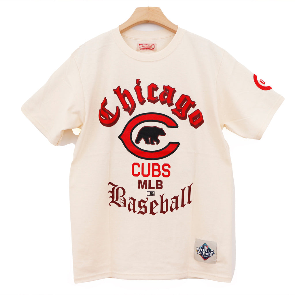 CHICAGO CUBS BEIGE CLASSIC LOGO BASEBALL
