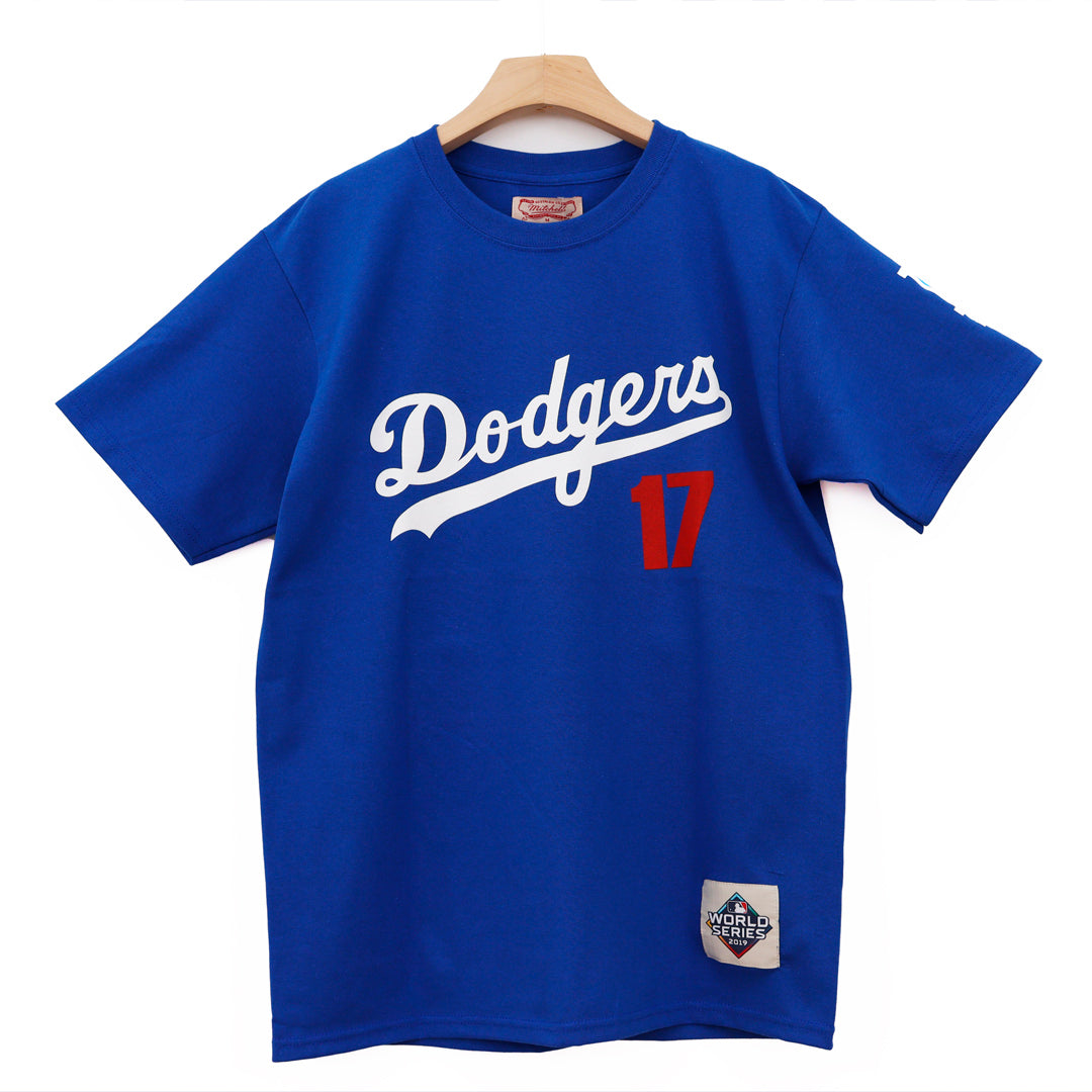 DODGERS 17 BLUE OTHANI JAPAN LETTERS EDITION