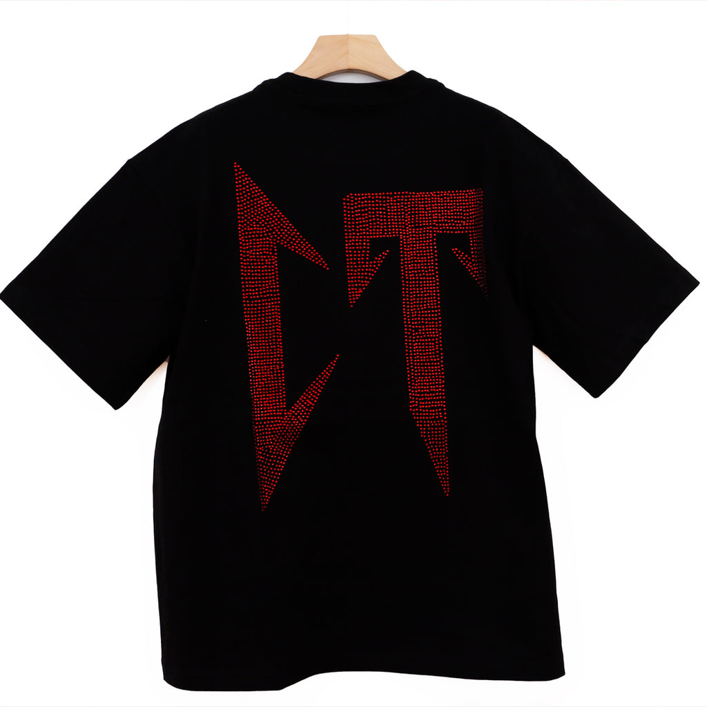 CT BIG RED CRYSTALS IN BACK OVERSIZE