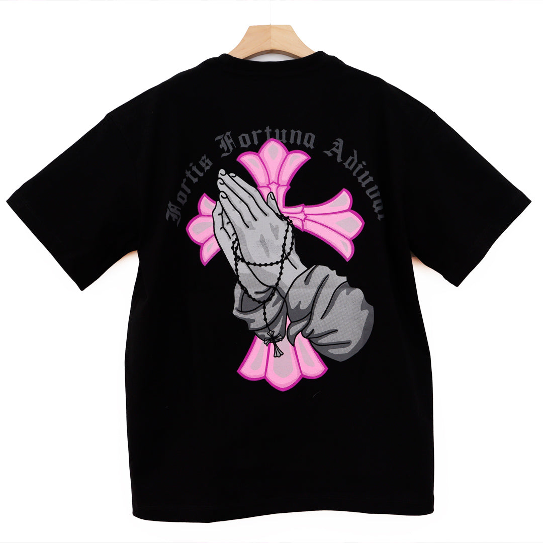 MANY PINK CROSSES OVERSIZE