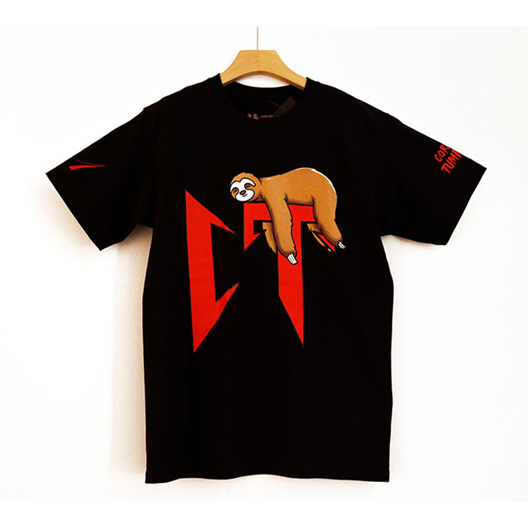 CORRIDOS TUMBADOS LOGO BLACK T-SHIRT