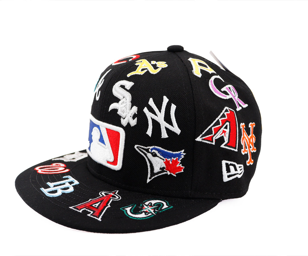 MLB OVER LOGOS CAP CERRADA G5