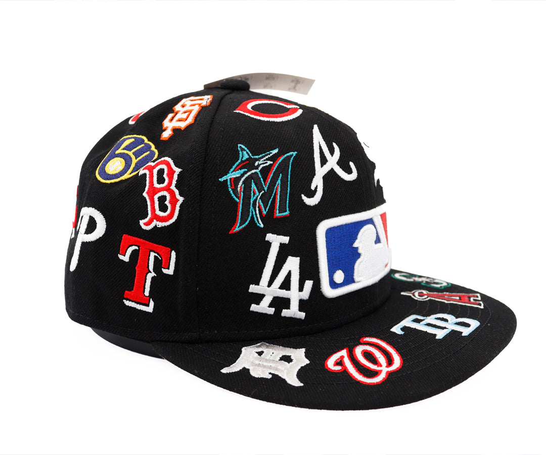 MLB OVER LOGOS CAP CERRADA G5
