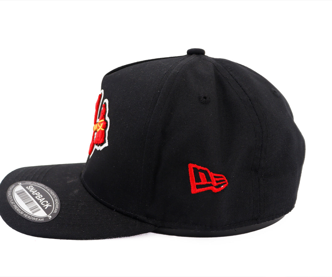 BRAVES A BLACK WAYCAP
