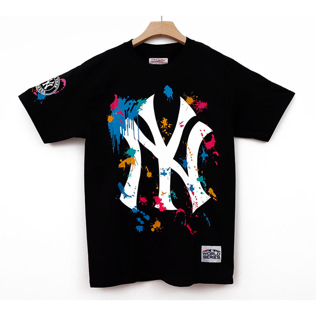 YANKEES N.Y PAINT SPLASHING BLACK