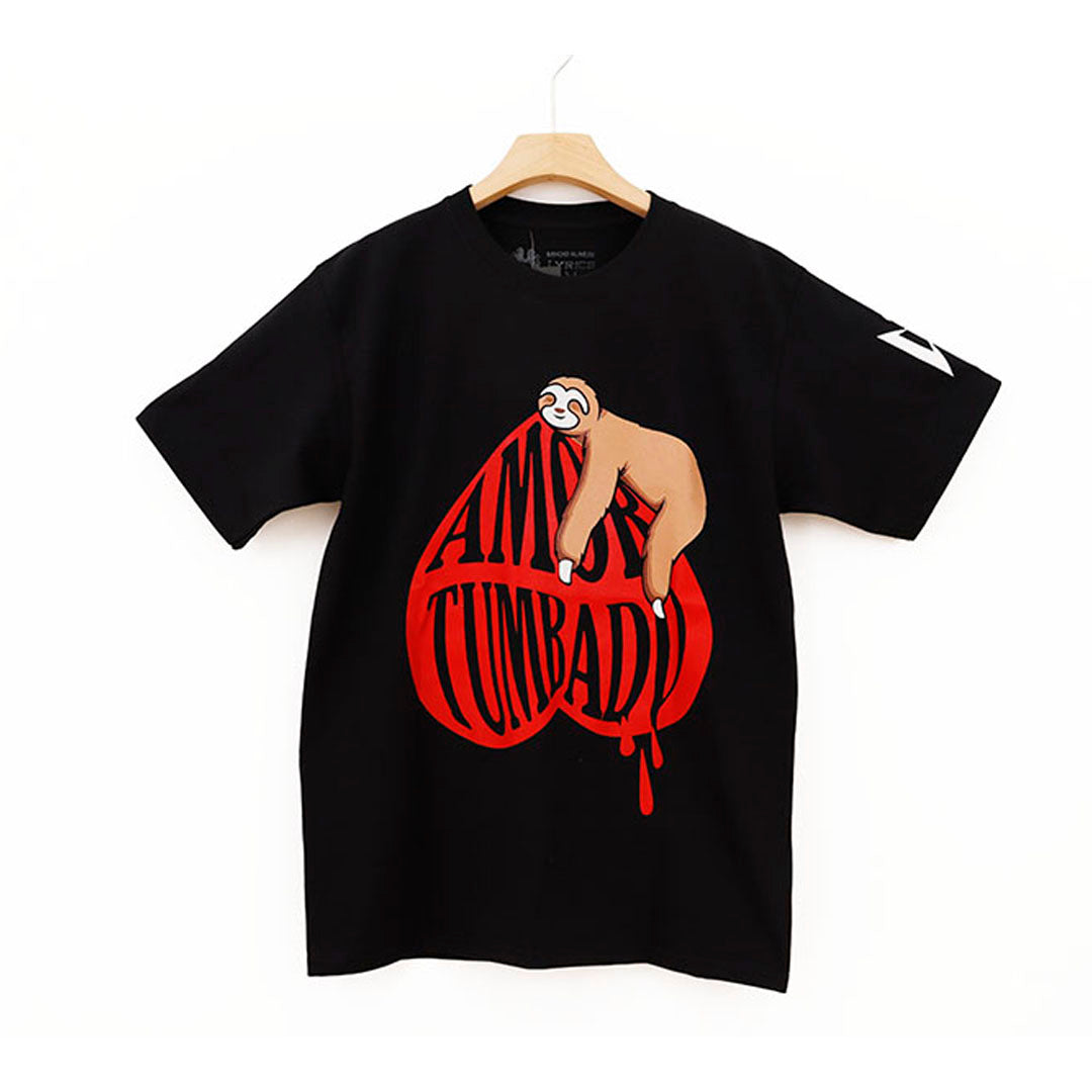 AMOR TUMBADO CT BLACK T SHIRT