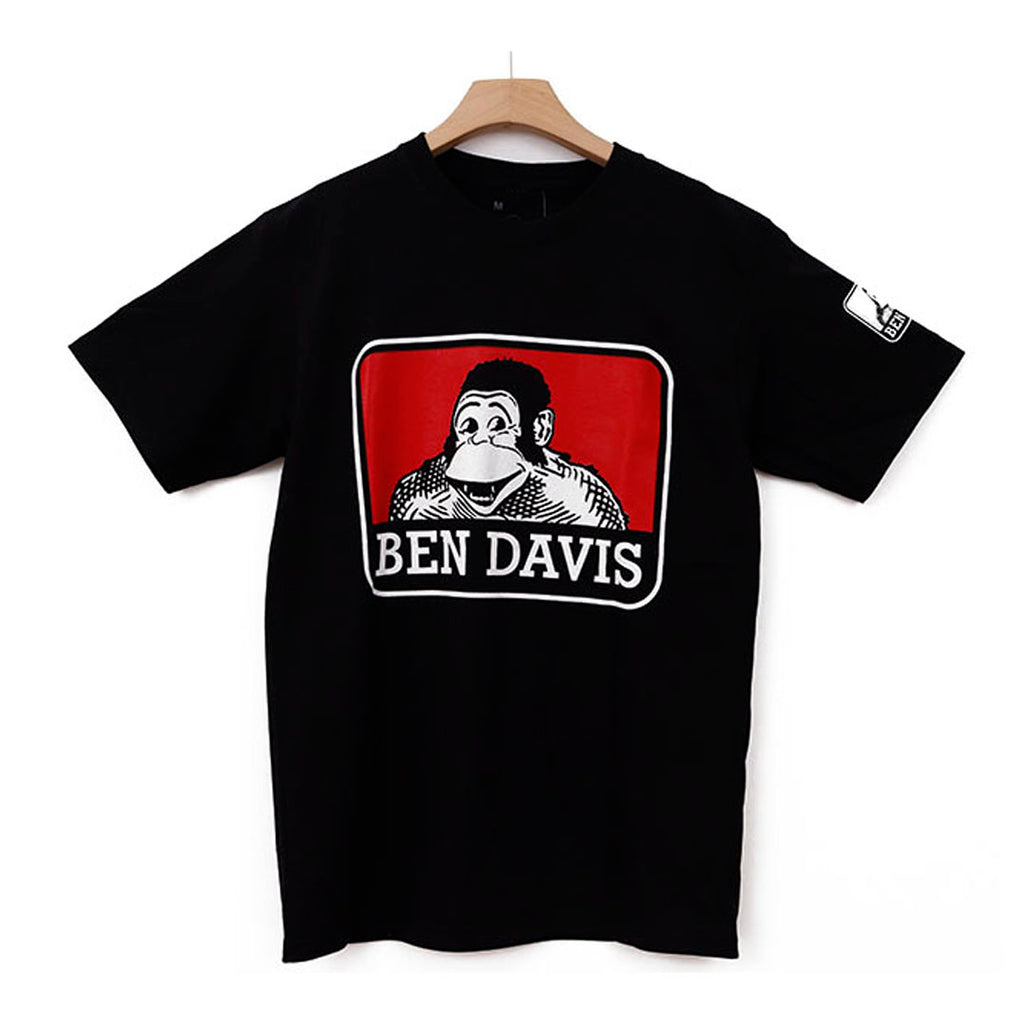 BEN DAVIS CLASSI LOGO T SHIRT BLACK