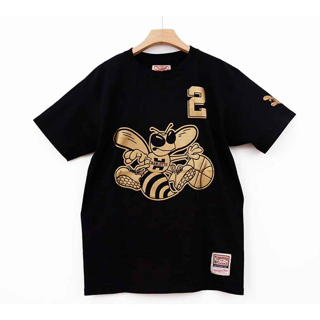 CHARLOTTE HORNETS GOLD BEE