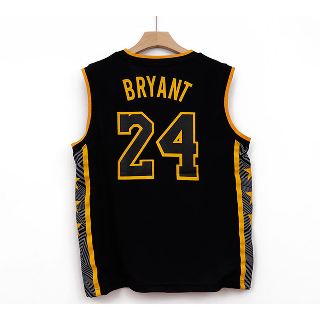 LOS ANGELES LAKERS BLACK 24 BRYANT