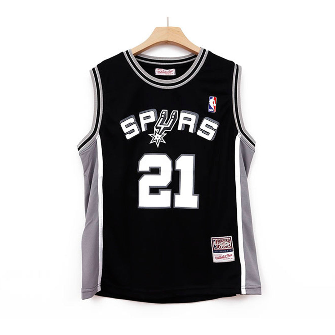 SAN ANTONIO SPURS BLACK JERSEY 21 DUNCAN