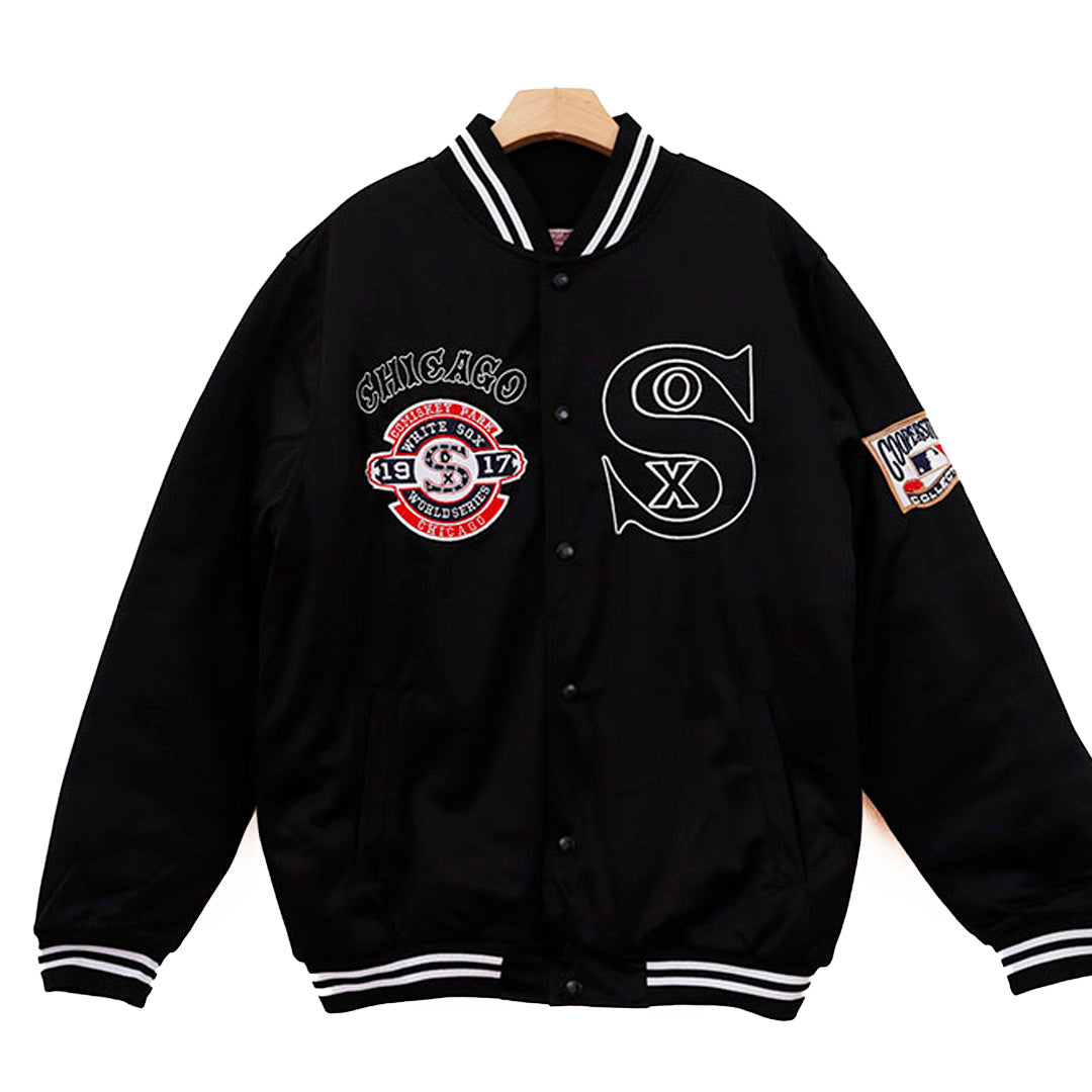 CHICAGO WHITE SOX ALL BLACK CHAMARRA