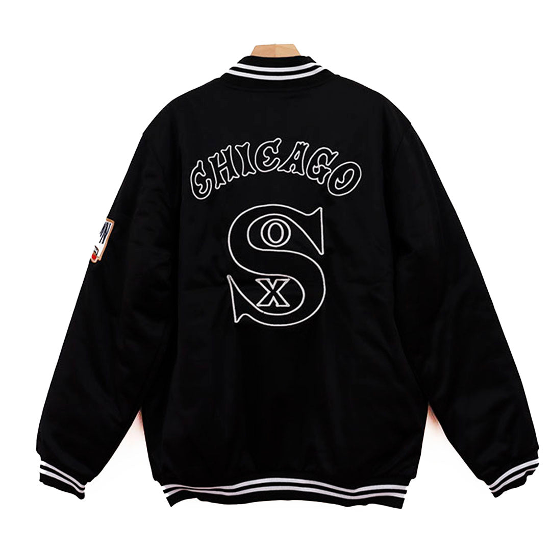 CHICAGO WHITE SOX ALL BLACK CHAMARRA