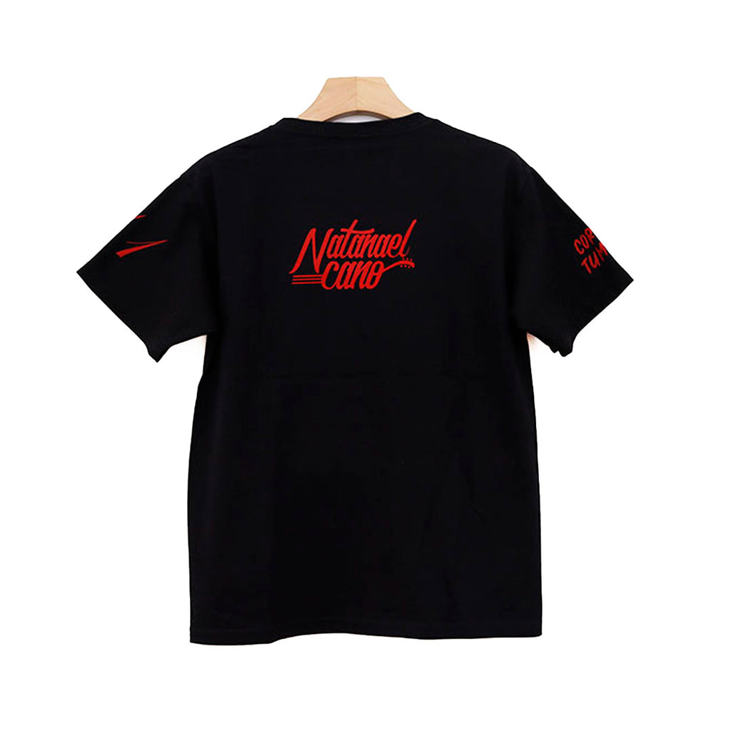 CORRIDOS TUMBADOS LOGO BLACK T-SHIRT JUVENIL