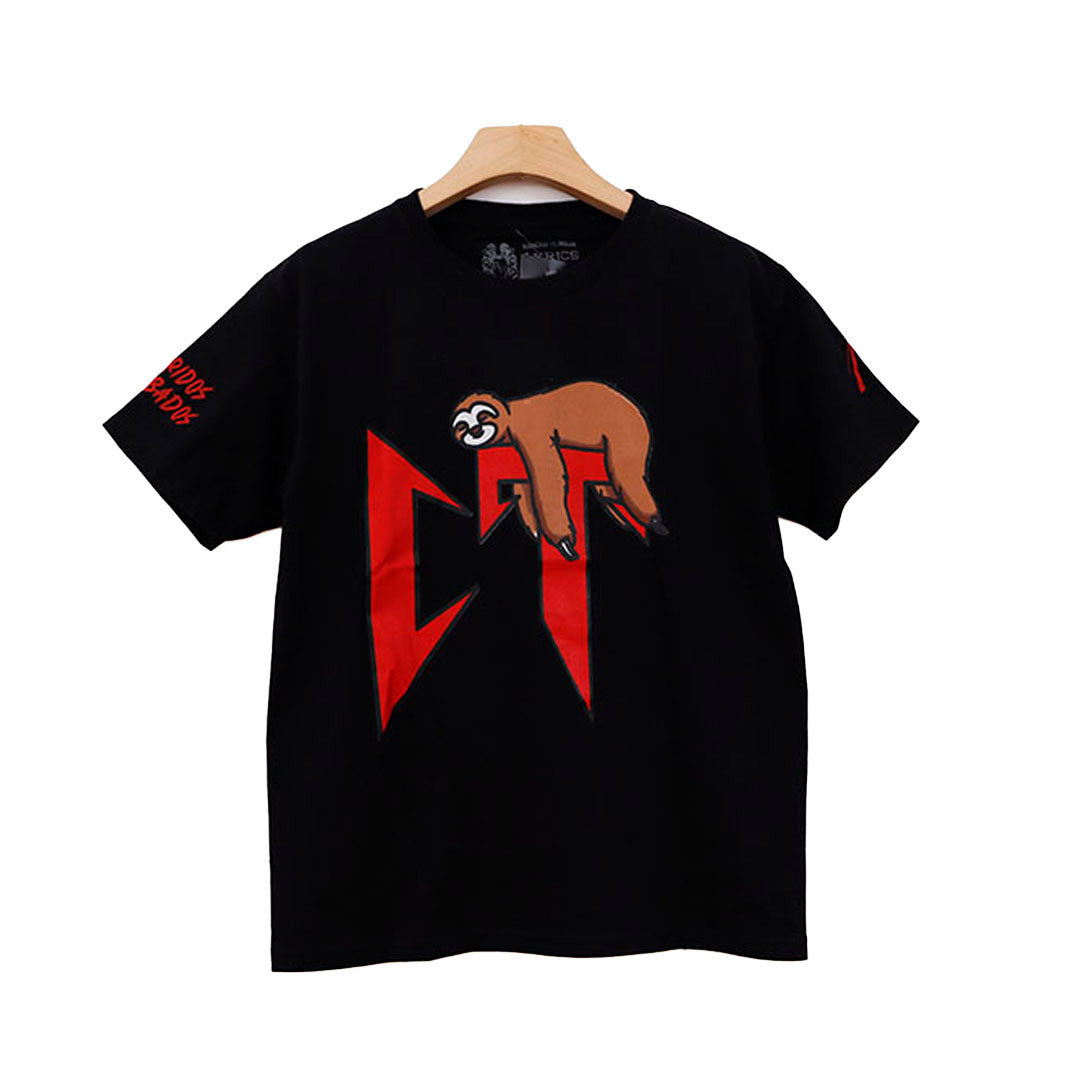 CORRIDOS TUMBADOS LOGO BLACK T-SHIRT JUVENIL