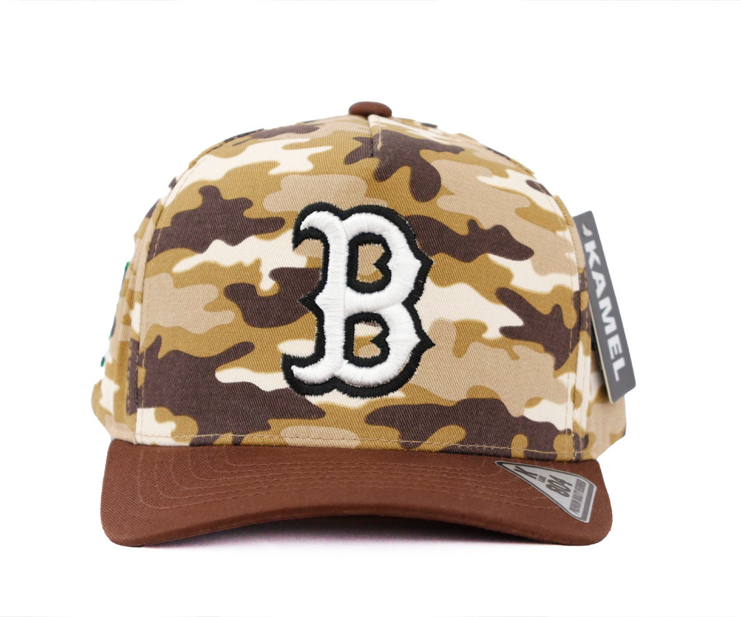B BOSTON CAMO YELLOW AND BROWN VICERA KAMEL