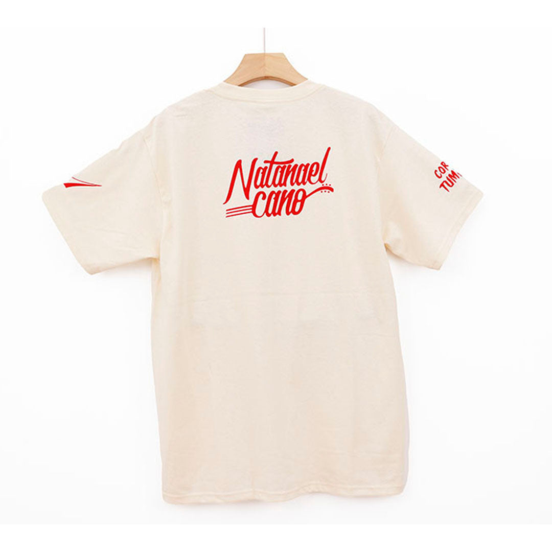 CORRIDOS TUMBADOS BEIGE T-SHIRT