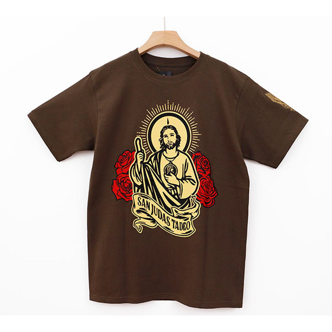 SAN JUDAS YELLOW AND ROSES OLIVE GREEN