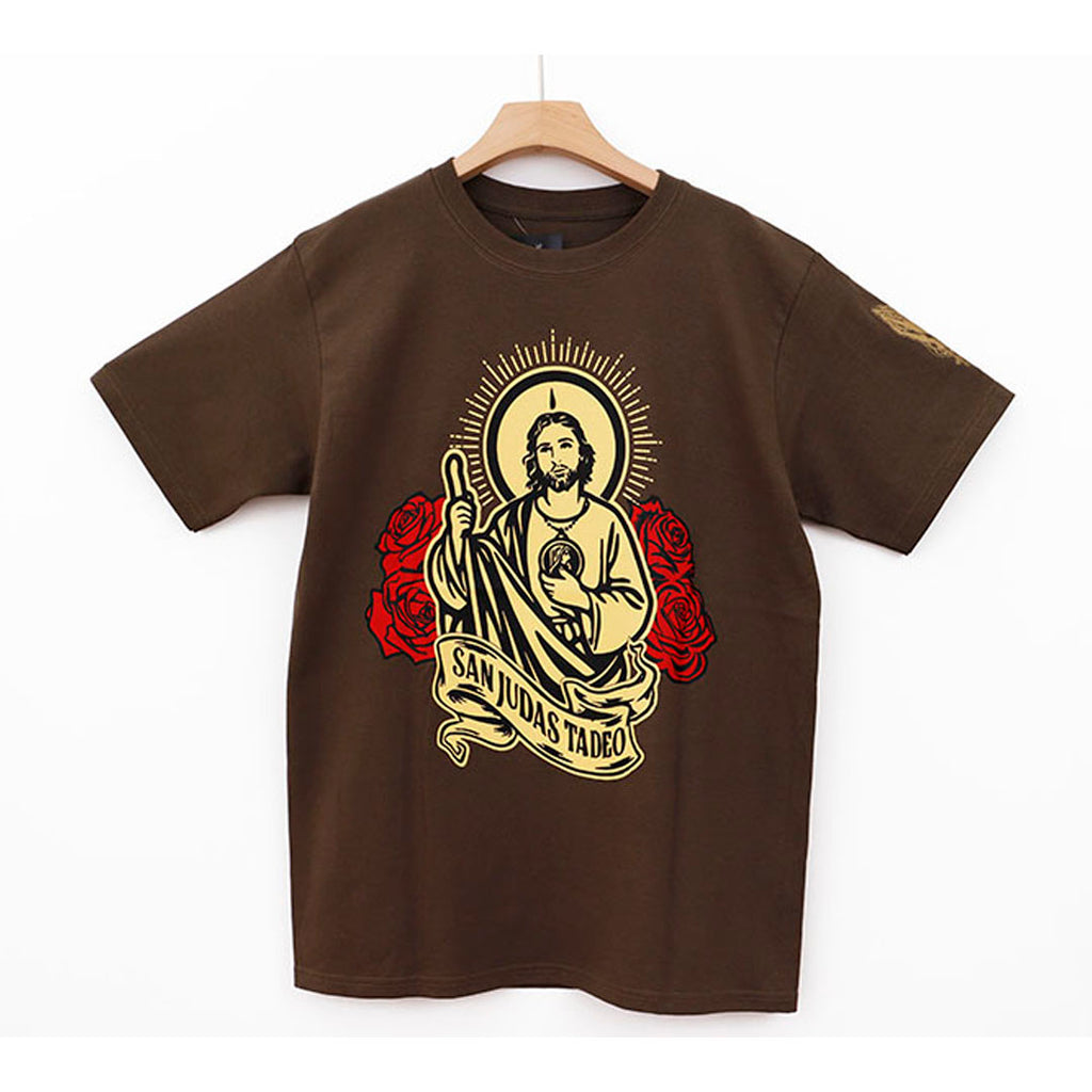 SAN JUDAS YELLOW AND ROSES OLIVE GREEN