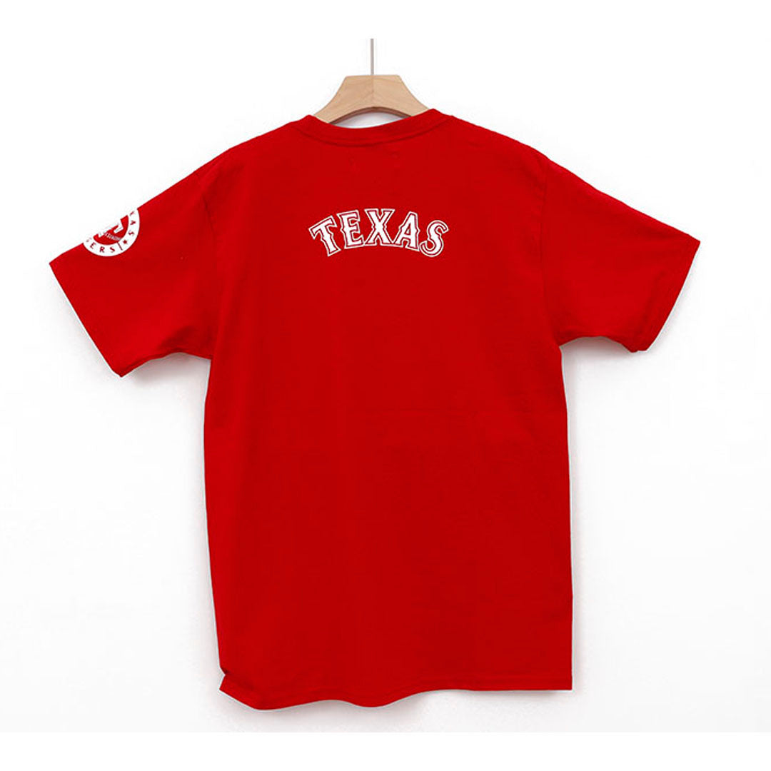 TEXAS RANGERS INSIDE THE LOGO RED